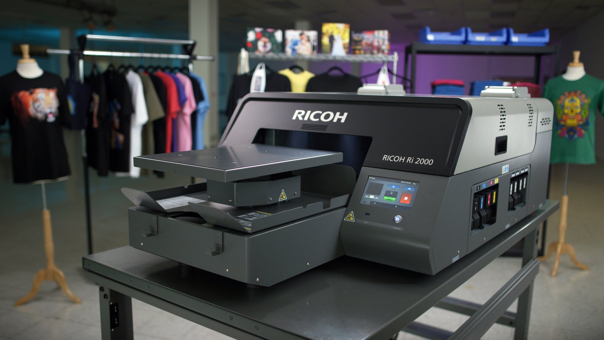 Ricoh DTG  Manufacturer of Ri 1000, 1000X, Ri 2000, Ri 4000, Ri 100