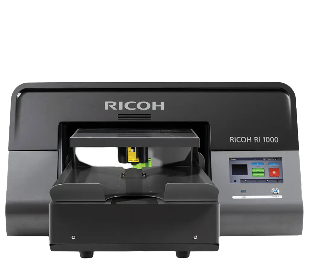 Ricoh DTG | Manufacturer of Ri 1000, 1000X, Ri 2000, Ri 4000, Ri 100