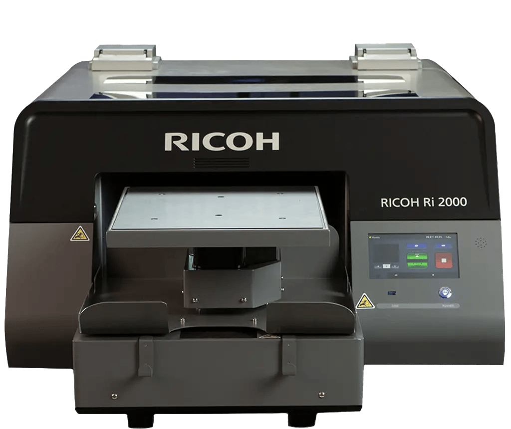 Elektricien reactie handicap Ricoh DTG Printers | Official Manufacturer of Ri 1000, Ri 2000, Ri 100