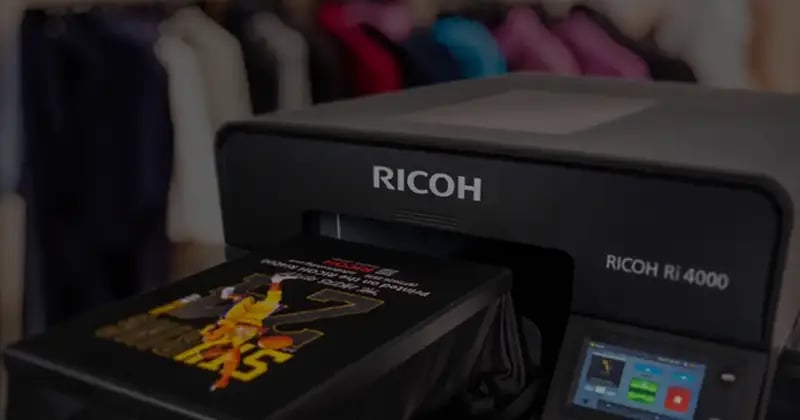 Ricoh Ri 100 Direct-to-Garment Printer