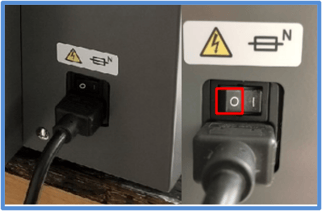 A close-up of a plug

Description automatically generated