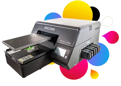 RICOH RI 100 Direct-to-Garment Printer – Aurora Sewing Center