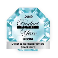 SGIA 2019 Product of the Year for the Ricoh Ri 1000 DTG Printer