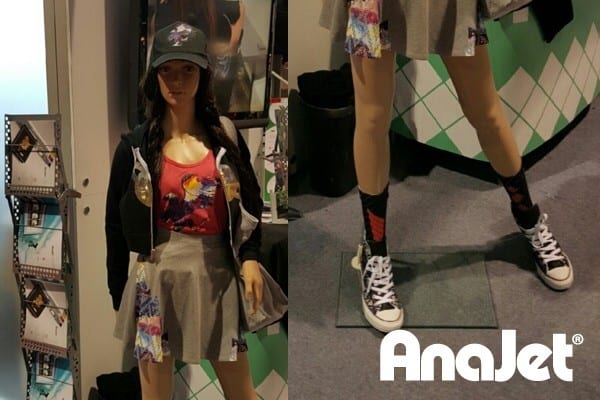 For those inquiring minds, we had other printed garments on display such as shoes, hats, bags, jackets and skirts!